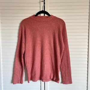 Long Sleeve Muted Coral Top